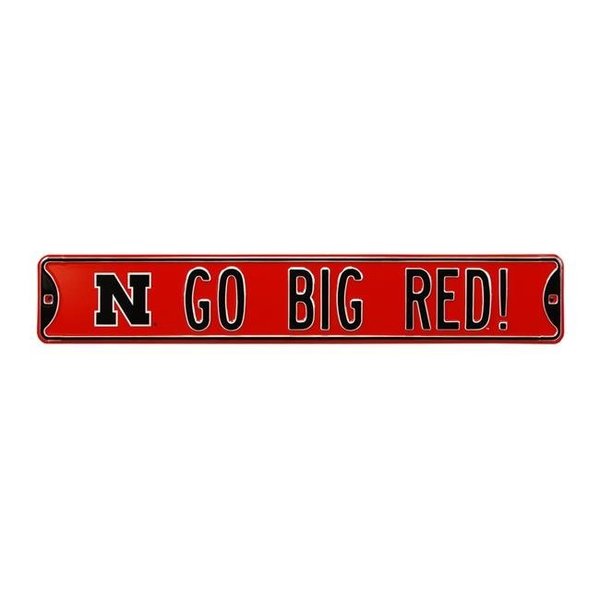 Authentic Street Signs Authentic Street Signs 70277 Go Big Red Logo 70277